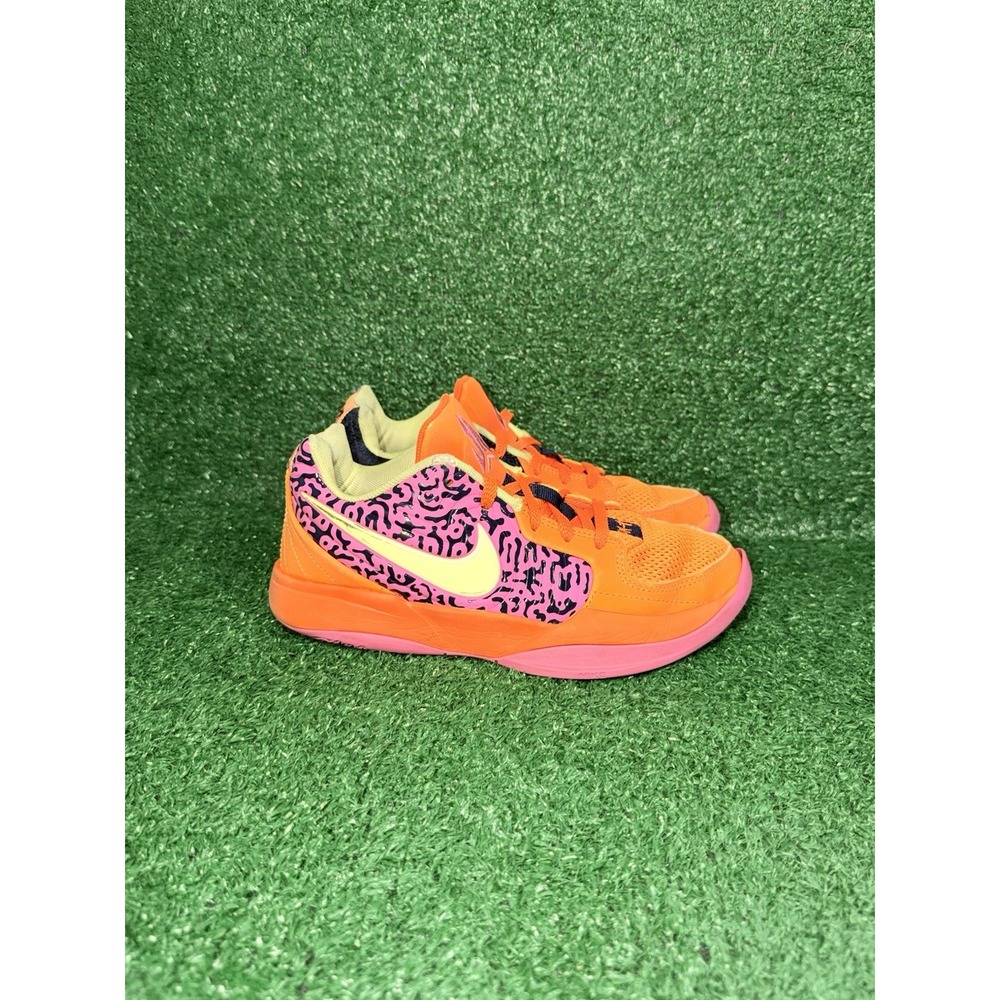 Nike Ja 2 SE Youth Kids Size 5Y Orange Basketball Shoes Athletic Gym Sneakers
